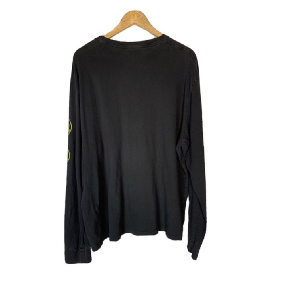 Sold - Nirvana 2017 Smiley Face Long Sleeve Men's T Shirt - Picture 2 of 7